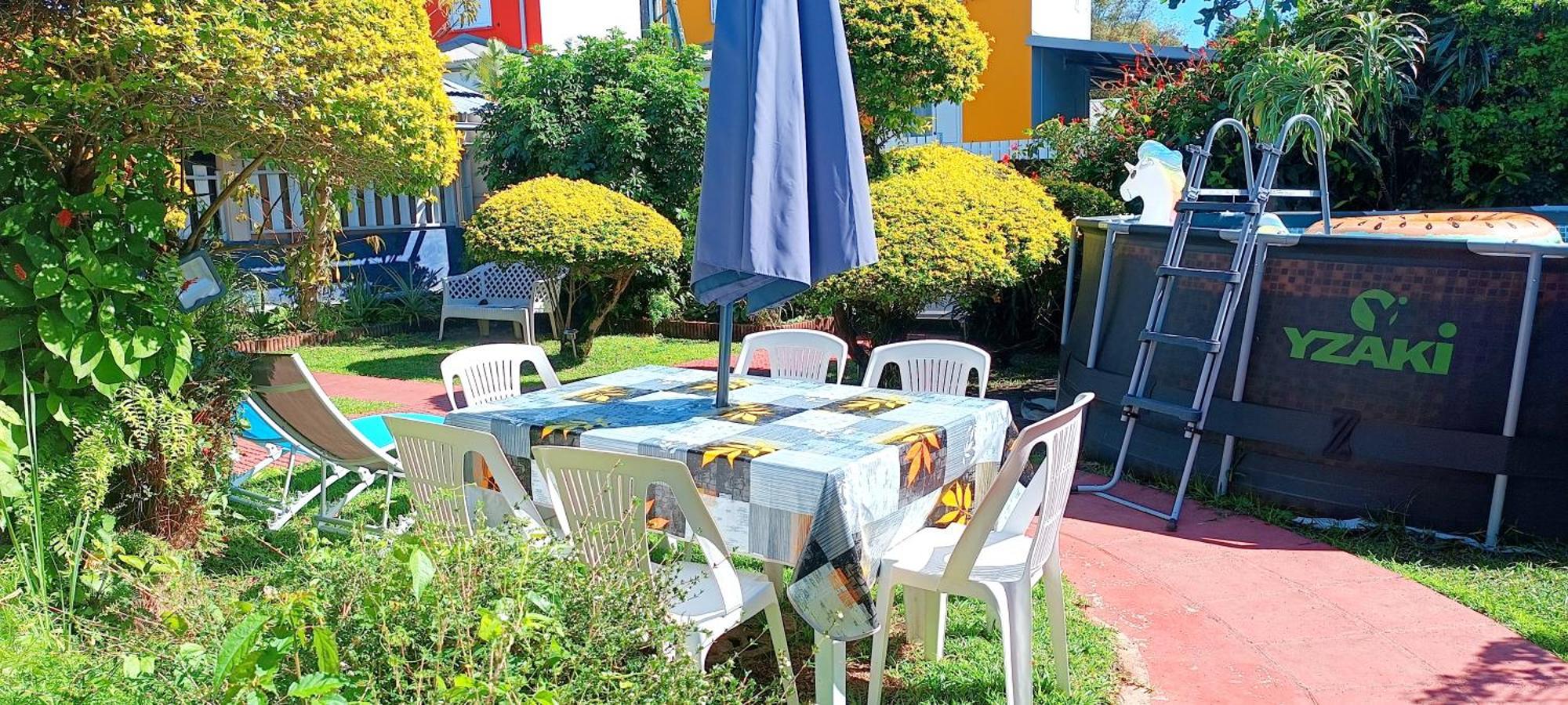 Chambre Privee 1 - Case Creole Le Mistral,Chez Kevin Saint-André Exteriér fotografie